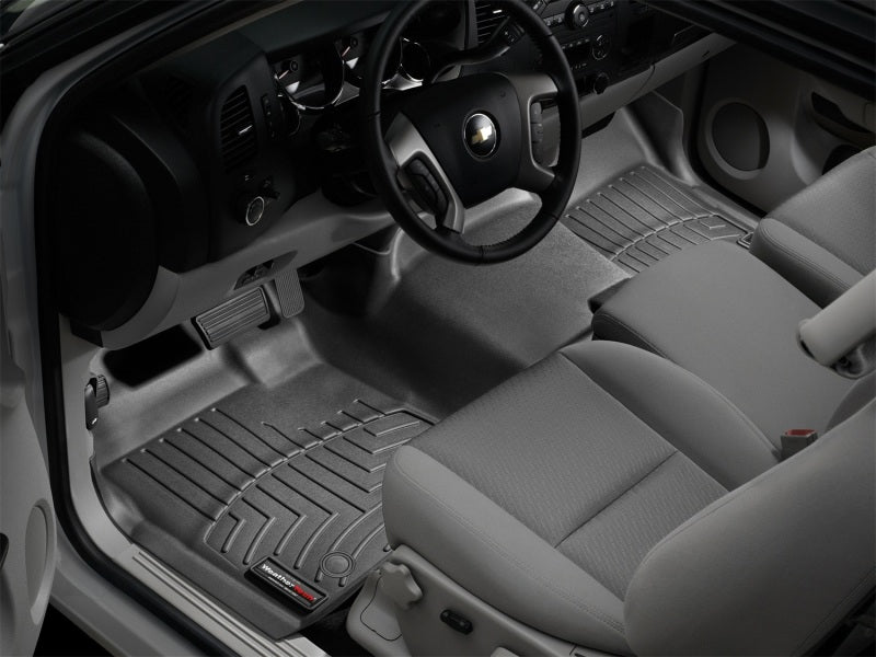 WeatherTech DigitalFit FloorLiner for Chevrolet Tahoe and GMC Sierra * Front, Black