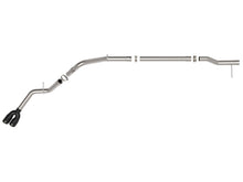 Load image into Gallery viewer, aFe Rebel XD Series 3-Inch Stainless Steel DPF-Back Exhaust System with Dual Black Tips for 2023 GM Trucks L6-3.0L (td) LZ0