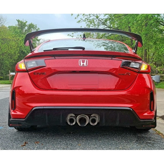 Rally Armor 23-25 Honda Civic Type R Black Mud Flap with Light Blue Logo – Durable Polyurethane Splash Guards