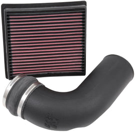 K&N 13-15 Ram 2500/3500 L6-6.7L Diesel Performance Intake Kit with Reusable High-Flow Air Filter