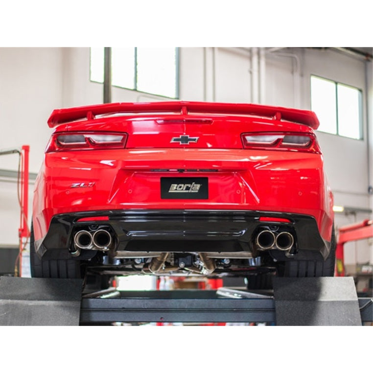 Borla ATAK Cat-Back Exhaust System for 2017-2023 Chevrolet Camaro ZL1 6.2L V8 with NPP Dual Mode Valves