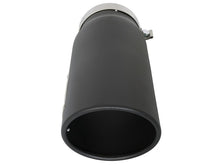 Load image into Gallery viewer, aFe Power MACH Force-Xp 5-inch Inlet x 6-inch Outlet Black Exhaust Tip * Part #afe49T50601-B15