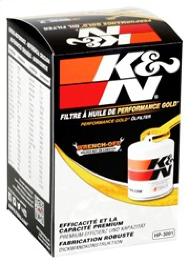 K&N Engineering HP-3001 Premium Oil Filter for Volkswagen Vehicles
