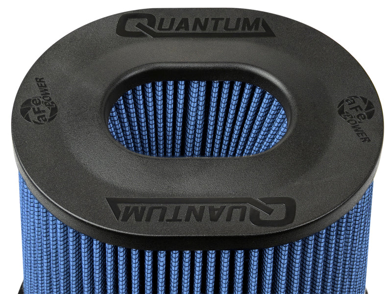 aFe Quantum Pro 5R Air Filter with Inverted Top - 5-inch Flange, 9-inch Height