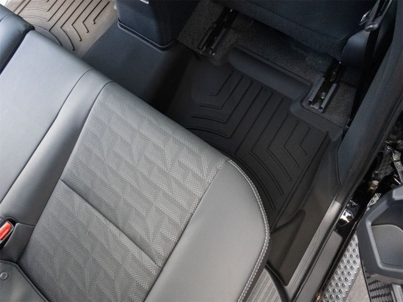 WeatherTech FloorLiner HP Rear for Toyota 4Runner 2025+ * Custom Fit Black All-Weather Protection
