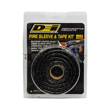 Load image into Gallery viewer, DEI Fire Sleeve and Tape Kit 5/8 inch I.D. x 3 ft for Automotive Heat Protection
