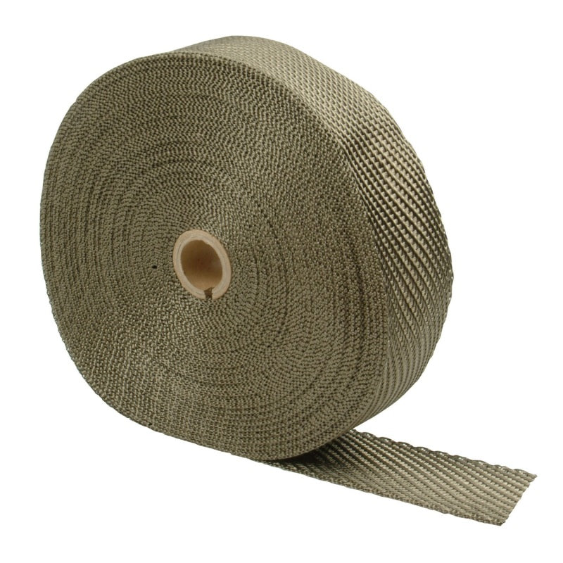 DEI Titanium Exhaust Wrap 2 inch x 100 ft - High-Performance Thermal Insulation for Automotive and Motorcycle Applications