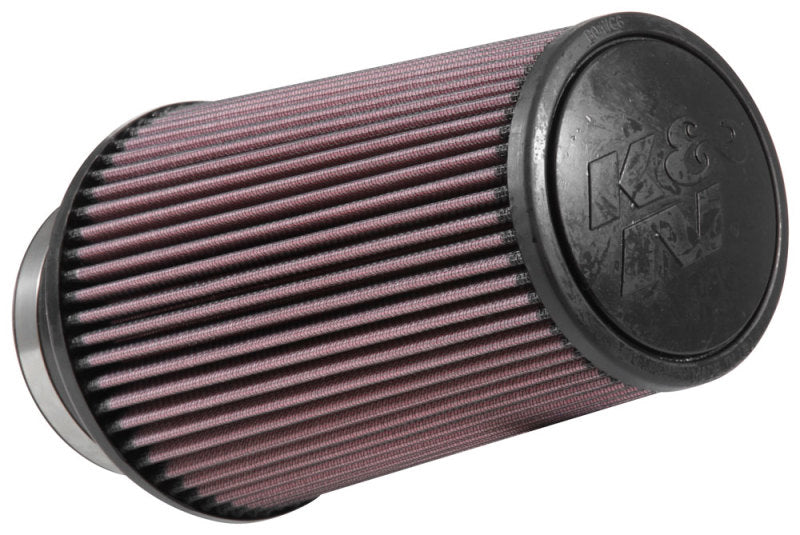 K&N Engineering Universal Rubber Air Filter 4 Inch Flanged for Automotive and Equipment