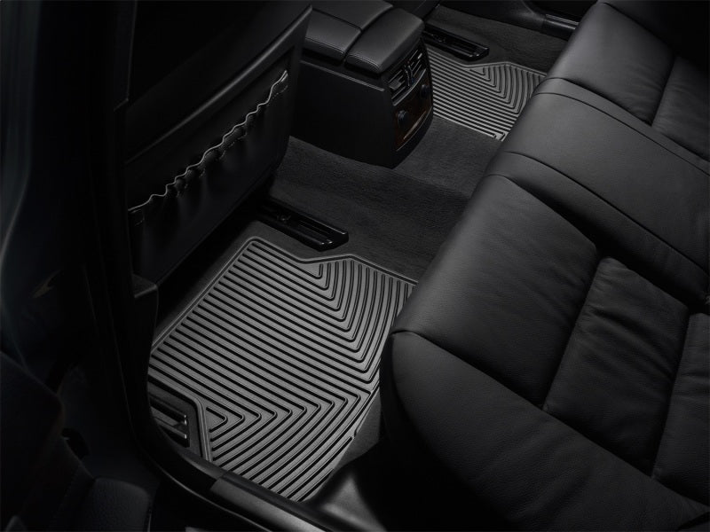 WeatherTech wetW143 All-Weather Rear Floor Mats, Black for 2006–2008 BMW 5-Series