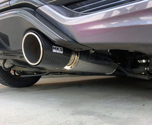 Load image into Gallery viewer, HKS Hi-Power Muffler for 2014+ Honda Fit Sport GK5 with Carbon Tips – Part Number hks32016-KH001