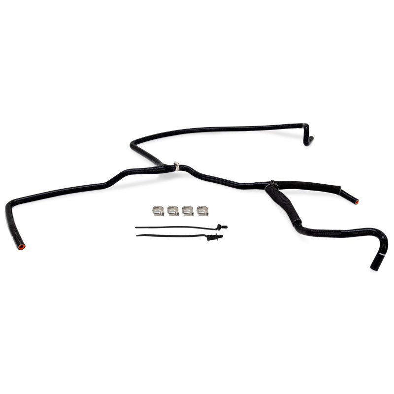 Mishimoto 15-16 Ford 6.7L Powerstroke Coolant Overflow Hose with Silicone Y-Hose and One-Way Valve