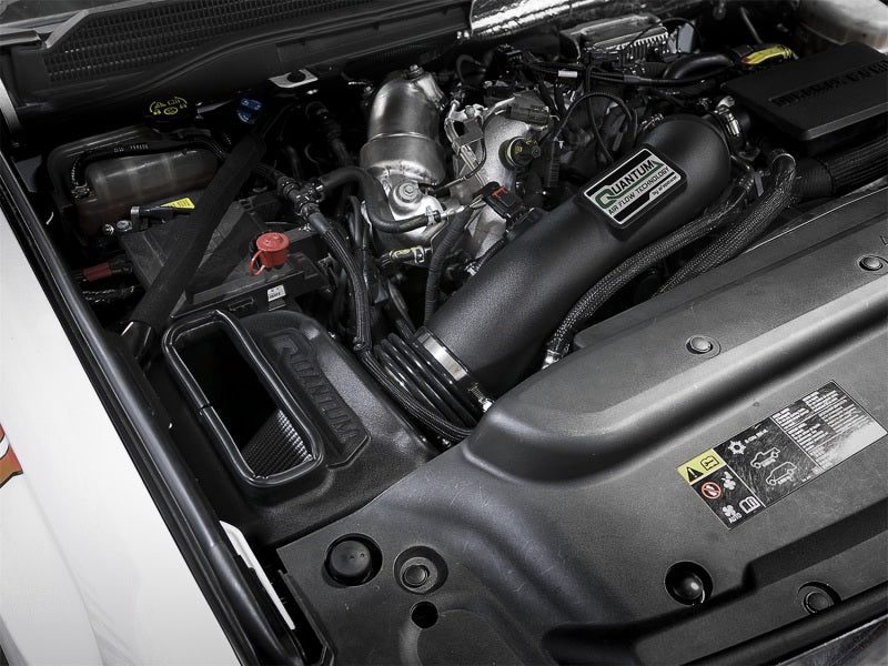 aFe Quantum Pro DRY S Cold Air Intake System for Chevrolet Silverado and GMC Sierra Duramax V8-6.6L L5P (2017-2018)