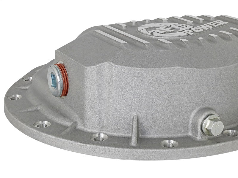 aFe Power Street Series Front Differential Cover for Dodge Diesel Trucks 03-12 L6-5.9/6.7L Part #afe46-70040