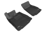 3D MAXpider KAGU Series Custom Fit All-Weather Floor Mats for Nissan 370Z (2010-2020) — Black