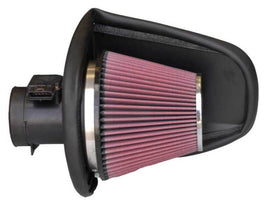 K&N Engineering 57-2523-2 High-Flow Air Intake System for Ford Mustang (1996-2001) - Improved Performance and Power