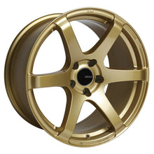Load image into Gallery viewer, Enkei T6S 18x8 Inch Gold Alloy Wheel with 45mm Offset for 5x100 Bolt Pattern – Model enk485-880-8045GG