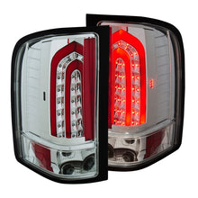 Load image into Gallery viewer, ANZO 2007-2013 Chevrolet Silverado 1500 LED Taillights with Chrome Lens – Pair