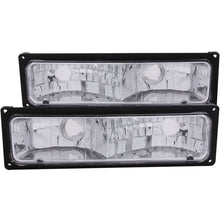 Load image into Gallery viewer, ANZO Euro Parking Light Assembly for Chevrolet C1500 and GMC R2500, Black Housing Pair