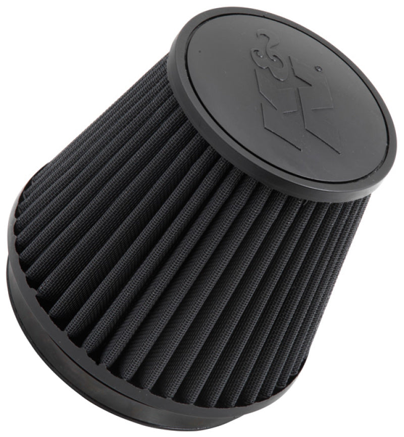 K&N Engineering Universal Rubber Round Tapered Air Filter with 6-Inch Flange for Automotive Applications