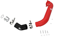 Load image into Gallery viewer, aFe BladeRunner Red 2-3/4 inch Aluminum Charge Pipe for Toyota GR Supra (2021-2024) with Quick-Connect Adapter