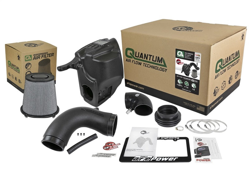 aFe Quantum Pro DRY S Cold Air Intake System for 2013-2018 Dodge Ram 2500 with 6.7L Cummins Turbo Diesel