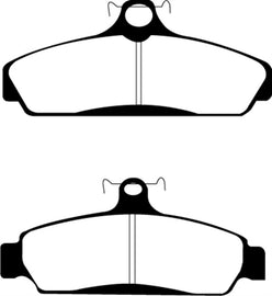 EBC Ultimax2 Front Brake Pads for 1984-1987 Chevrolet Corvette (C4) * OEM Replacement, Low Dust & Long-Lasting Performance