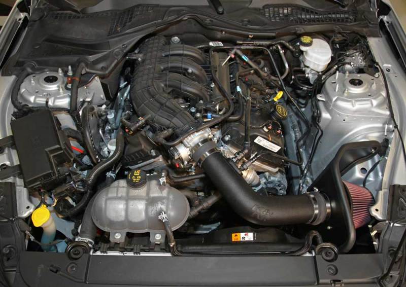 K&N Engineering 57-2594 Cold Air Intake Kit for 2015-2017 Ford Mustang 3.7L V6