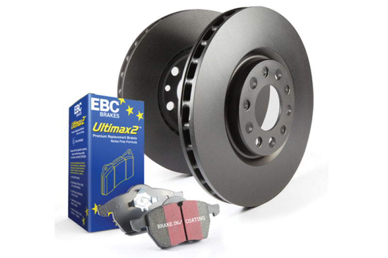 EBC S20K1182 S20 Brake Pad and Rotor Kit for 2011 Audi A6 2.0T