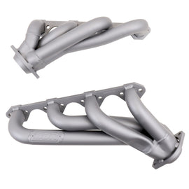 BBK 79-93 Mustang 351 Swap Shorty Unequal Length Exhaust Headers - 1-5/8 in Titanium Ceramic Coated