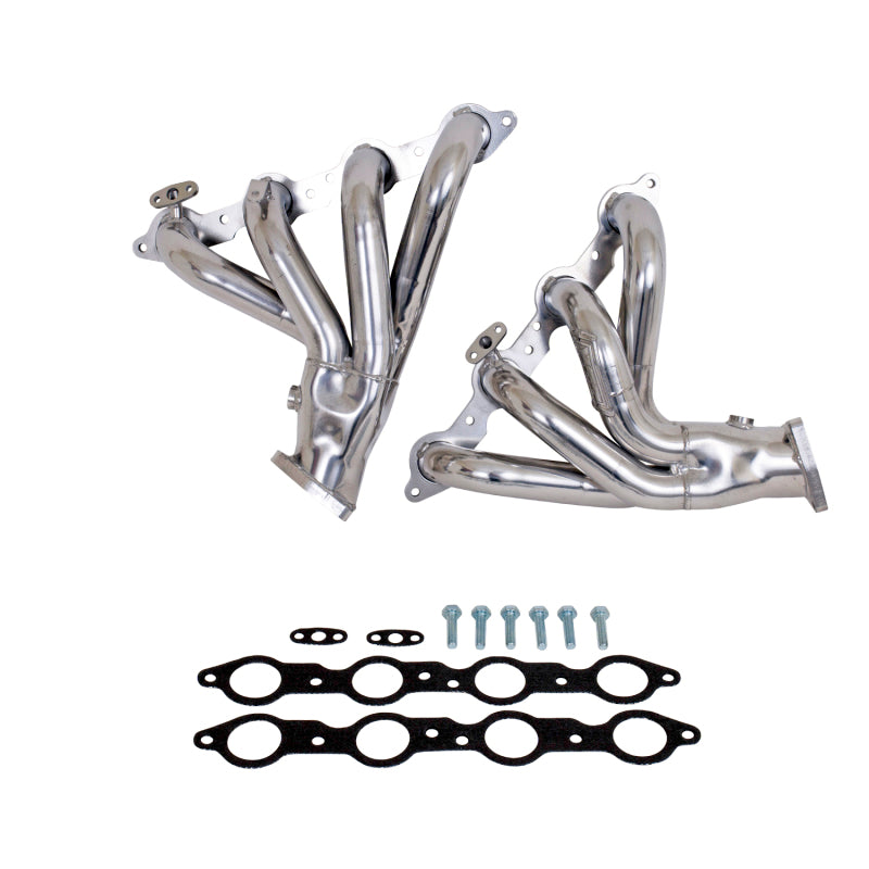 BBK 97-99 Chevrolet Corvette C5 LS1 Shorty Tuned Length Exhaust Headers - 1-3/4 Inch Silver Ceramic Coated