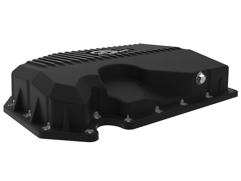 aFe POWER Pro Series Engine Oil Pan for VW 1.8L/2.0L Models * Black with Machined Fins and 1 Quart Increased Capacity