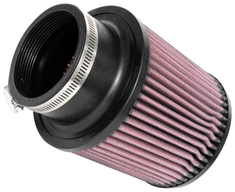 K&N Engineering Universal Clamp-On Air Filter 3 inch Flange / 5 inch Body / 4-1/2 inch Top / 5 inch Height
