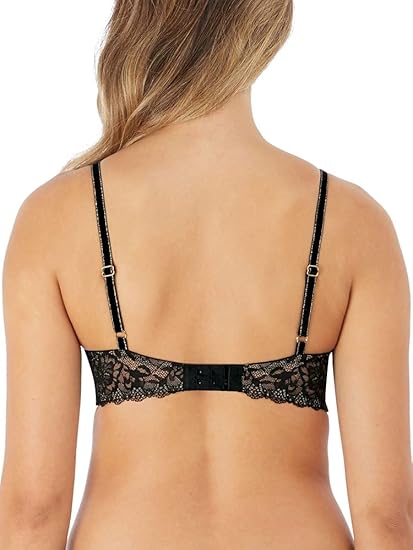 b.tempt'd by Wacoal Women's Lace Encounter Contour T Shirt Bra, Night, 34B