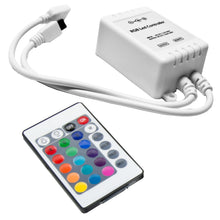 Load image into Gallery viewer, Oracle Lighting 5-24V Simple RGB LED Controller with Infrared Remote - Part Number ORL1612-504