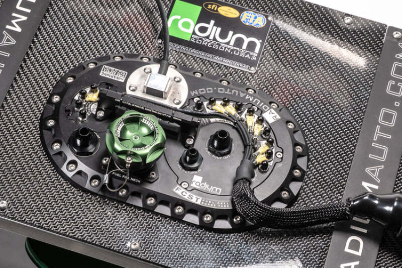 Radium Engineering FCST-X Drop-In Surge Tank System for Competition Fuel Cells (Part #rad20-1990-00)