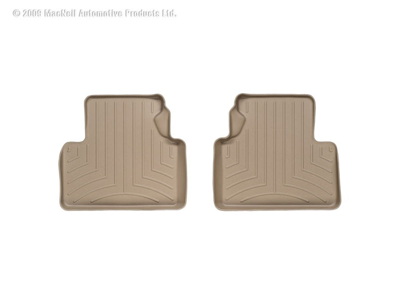 WeatherTech DigitalFit Rear FloorLiner for Infiniti G35 G37 - Tan, Part Number WET451562