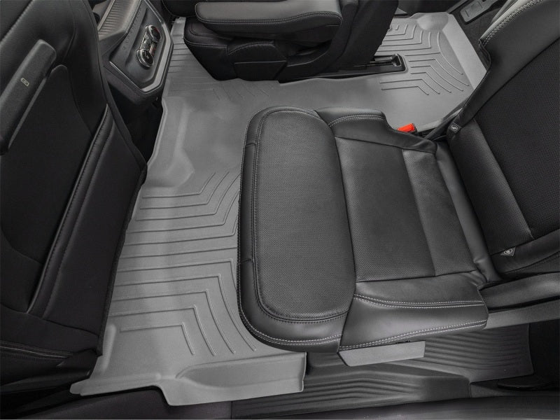WeatherTech FloorLiner HP Gray Rear and Third Row Floor Mat for 2025-2026 Ford Expedition, Part 4619489IM