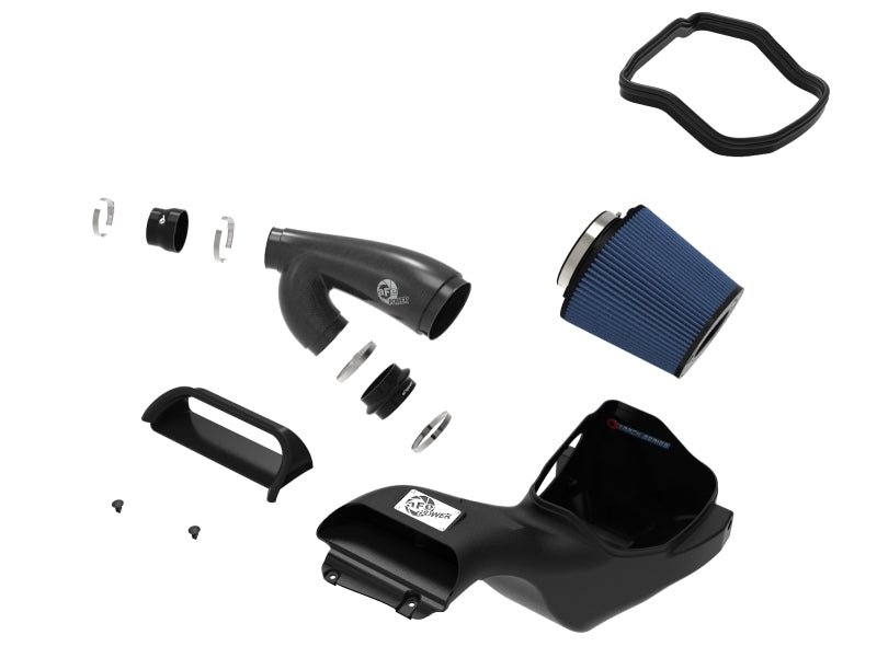 aFe 17-20 Ford F-150 Raptor Track Series Carbon Fiber Cold Air Intake System with Pro 5R Filter (Part #AFE57-10010R)