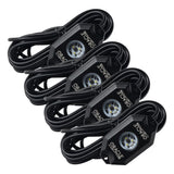 Oracle Lighting Underbody Wheel Well Rock Light Kit - Bright White (4 Pieces) - Part #orl5875-001
