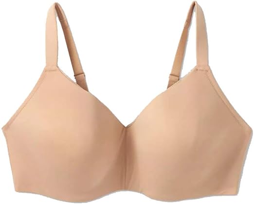 Auden Women's Plus Size Wirefree Bra - (Tan, 44DDD)