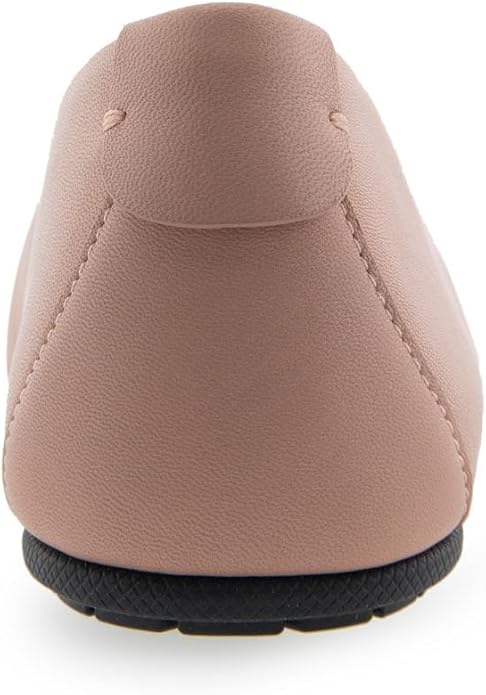 Aerosoles Women's Piper Ballet Flat, Blush Leather, 7.5