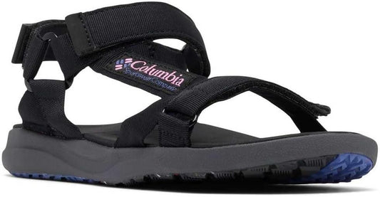 Columbia Women's Globetrot Sandal, Black/Cosmos, 7