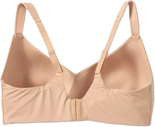 Auden Women's Plus Size Wirefree Bra - (Tan, 44DDD)