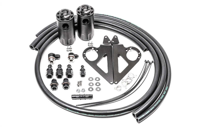Radium Engineering Dual Catch Can Kit for Toyota 86, Scion FR-S, Subaru BRZ – Fluid Lock Technology