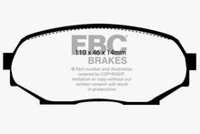 Load image into Gallery viewer, EBC Greenstuff 2000 Series Sport Brake Pads for Mazda Miata and Geo Storm * Part No. ebcDP2802