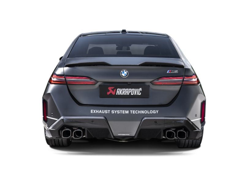 Akrapovic Hexagonal Carbon Fiber Tail Pipe Set for 2024+ BMW M5 (G90, G99) – Performance Exhaust Upgrade
