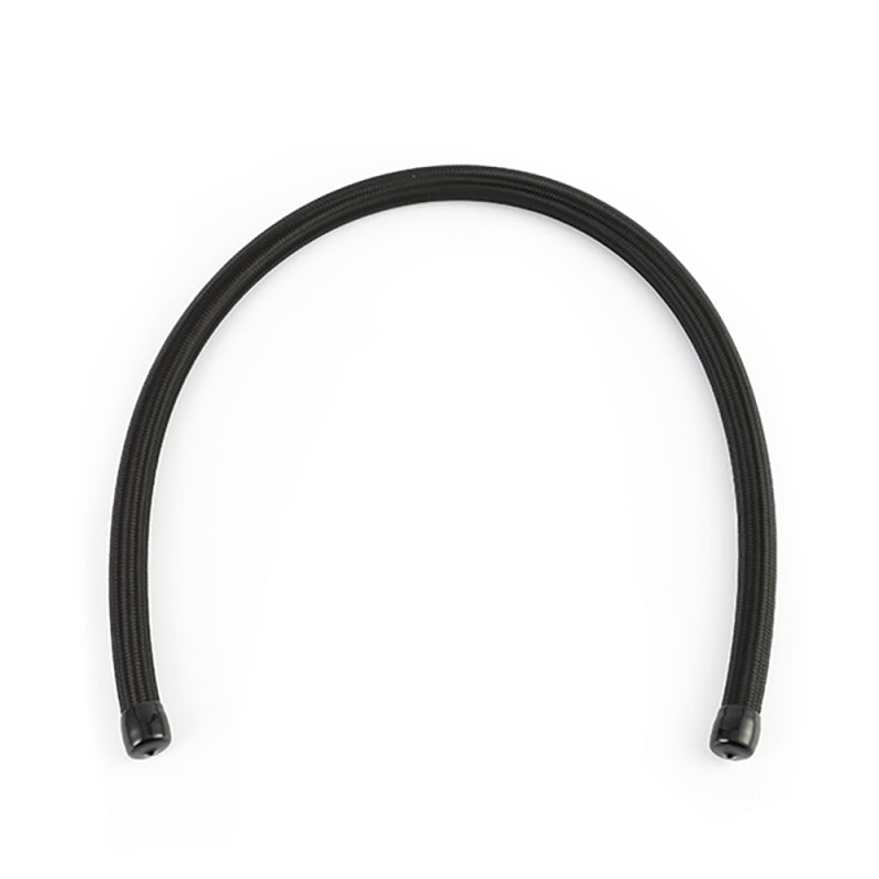Mishimoto 3 ft Stainless Steel Braided Hose with -10AN Fittings - Black