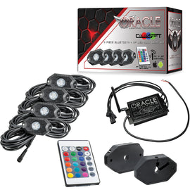 Oracle Lighting Bluetooth + RF ColorSHIFT Underbody Rock Light Kit for 4x4 Vehicles