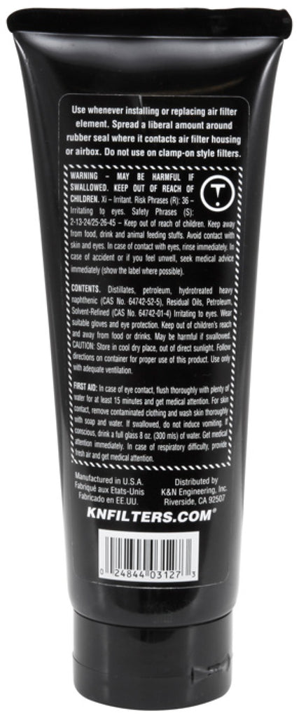 K&N Engineering Sealing Grease 99-0704 - 6 oz for Air Filter Sealing and Airtight Fit