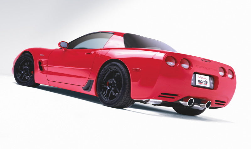 Borla Performance 97-04 Chevrolet Corvette 5.7L V8 Straight Pipe Exhaust System with Dual 4" Tips